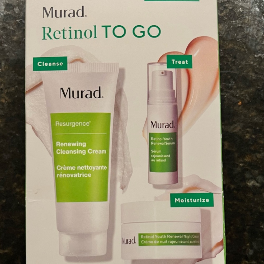Murad youth renewal retinol to go trial kit